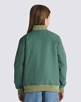 Kids Copley Satin Bomber Jacket
