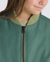 Kids Copley Satin Bomber Jacket