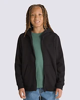 Kids Core Basic Full Zip Hoodie