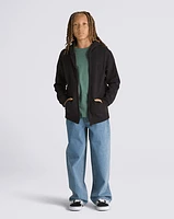 Kids Core Basic Full Zip Hoodie