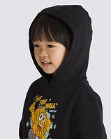 Little Kids Waffle Man Pullover Hoodie