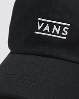 Half Box Curved Bill Jockey Hat