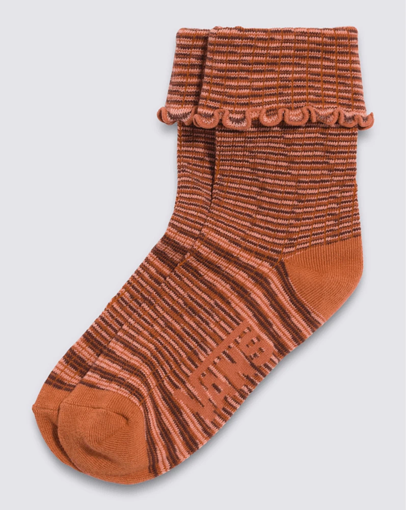 Ruston Ruffle Crew Socks