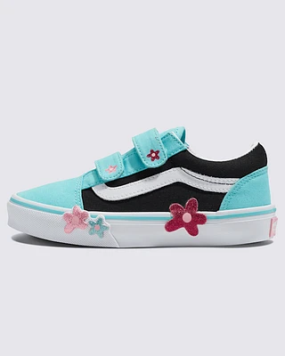 Little Kids Old Skool V Glitter Shoe