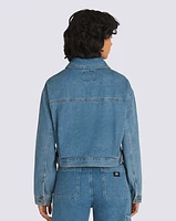 Raynes Denim Crop Trucker Jacket