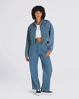 Raynes Denim Crop Trucker Jacket