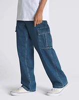 Service Cargo Loose Denim Pants