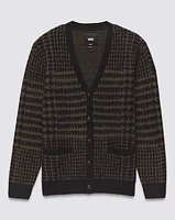 Houndstooth Cardigan Sweater