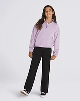 Kids Half Zip Mock Pullover