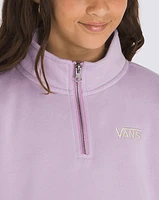 Kids Half Zip Mock Pullover