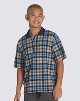 Bellmoor Plaid Polo Shirt