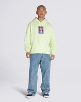 Floral Decor Pullover Hoodie