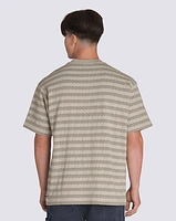 Palmer Jacquard Knit T-Shirt