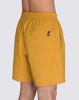Primary Solid Elastic 17'' Boardshorts