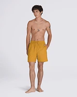 Primary Solid Elastic 17'' Boardshorts