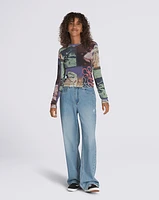 Ludlow Mesh Long Sleeve Top
