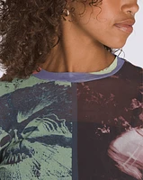 Ludlow Mesh Long Sleeve Top