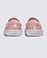 Classic Slip-On Checkerboard Satin Shoe