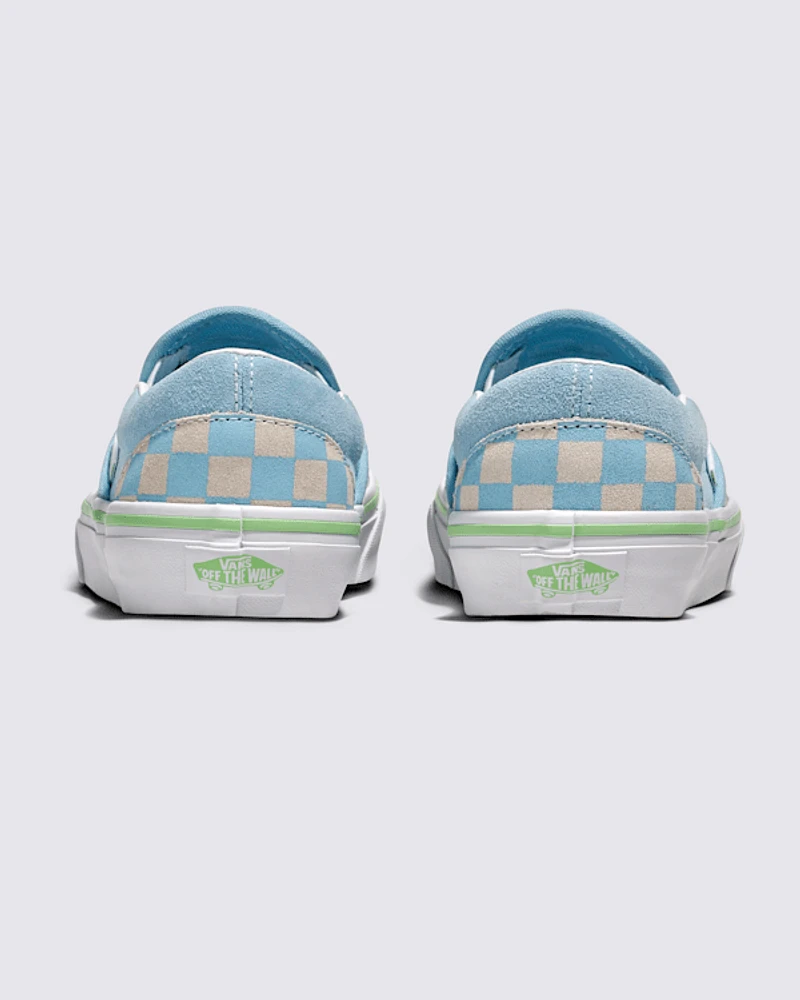 Classic Slip-On Suede Checkerboard Shoe