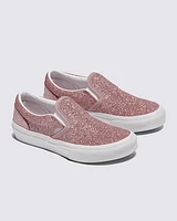 Little Kids Classic Slip-On Glitter Shoe