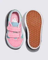 Toddler Old Skool V Glitter Shoe