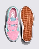 Little Kids Old Skool V Glitter Shoe