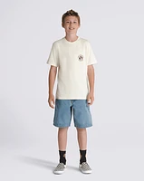 Kids Check-5 Baggy Denim Shorts