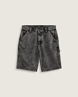 Drill Chore Loose Denim 22'' Shorts