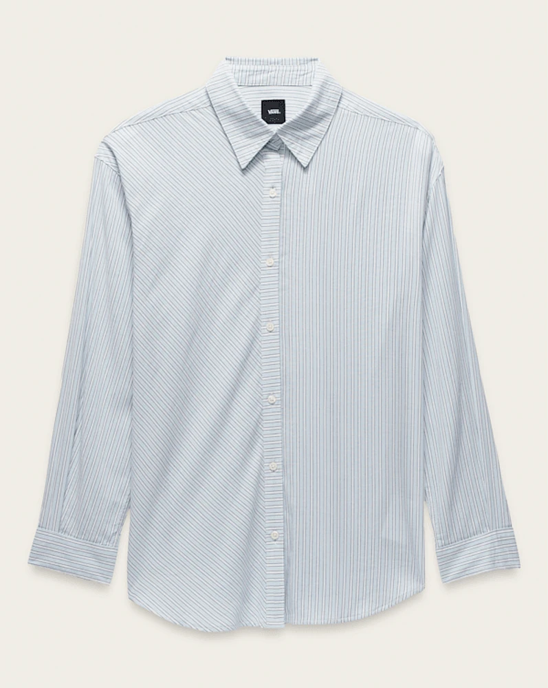 Gillian Striped Button Up Shirt