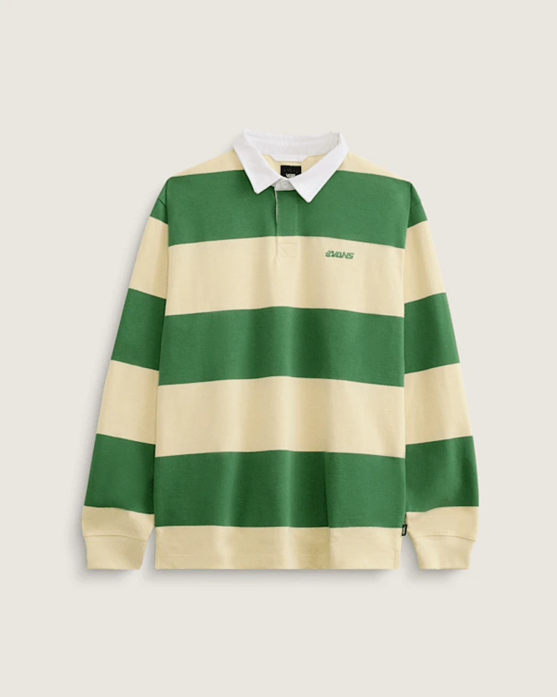 Ward Stripe Rugby Knit Shirt