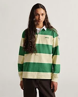 Ward Stripe Rugby Knit Shirt