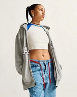 Split Full Zip Hoodie