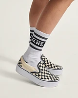 Classic Slip-On Stackform Checkerboard Shoe