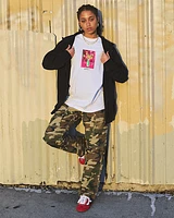 Fatigue Cargo Loose Tapered Ripstop Pants