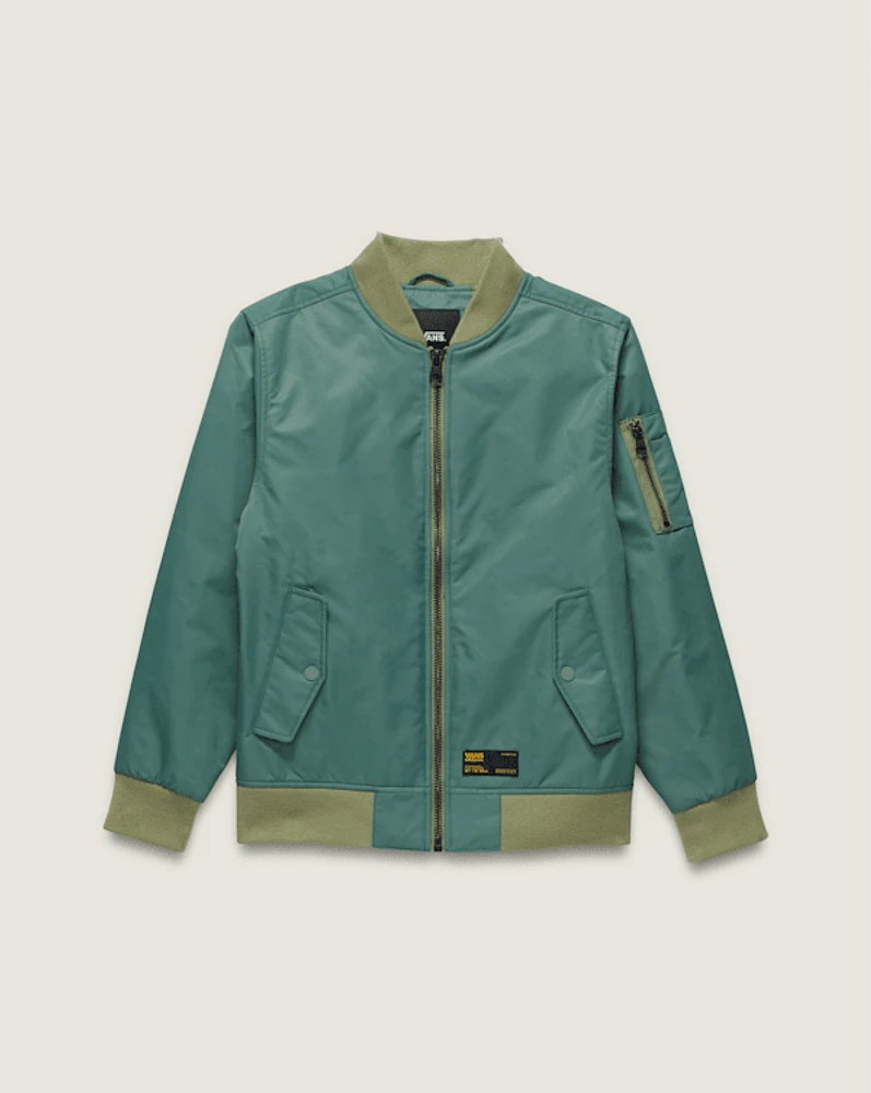 Kids Copley Satin Bomber Jacket