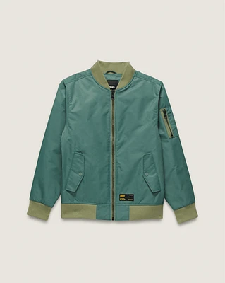Kids Copley Satin Bomber Jacket