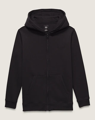 Kids Core Basic Full Zip Hoodie
