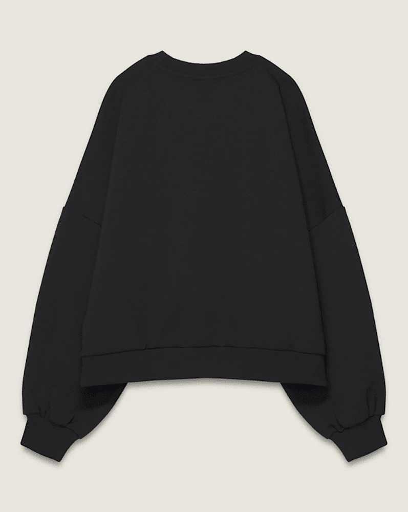 Elevated Knit Crew Sweatshirt