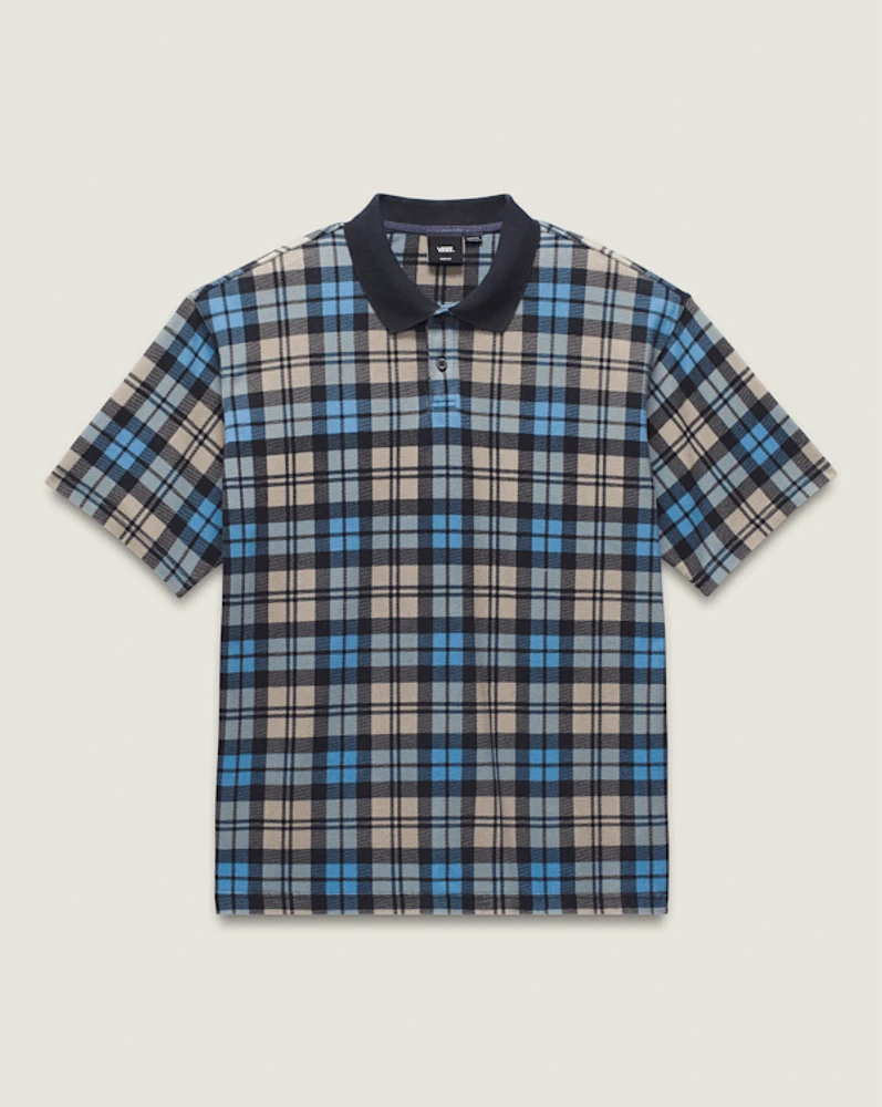 Bellmoor Plaid Polo Shirt