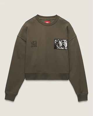 Skate Lisa Crew Sweatshirt