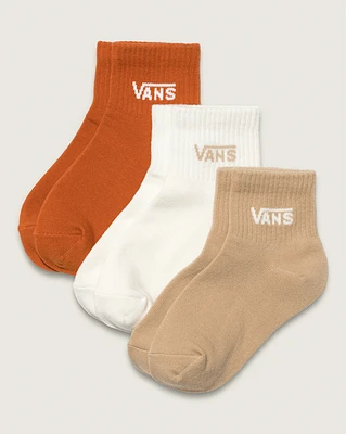 Kids Half Crew Socks 3-Pack