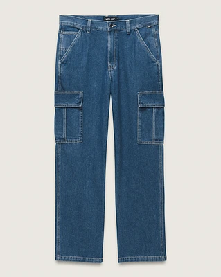 Service Cargo Loose Denim Pants