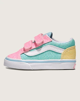Toddler Old Skool V Glitter Shoe