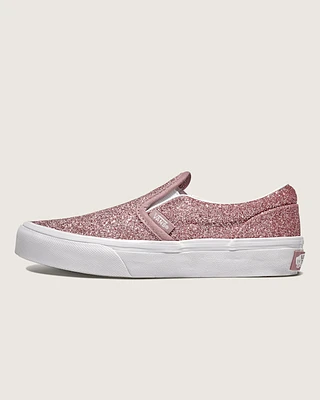 Little Kids Classic Slip-On Glitter Shoe