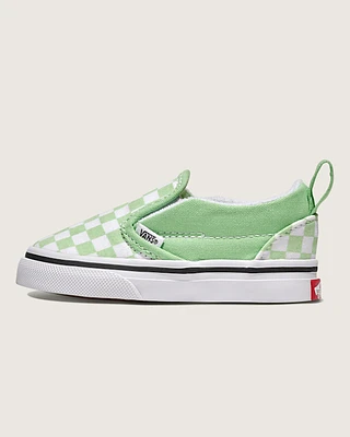 Toddler Classic Slip-On V Checkerboard Shoe