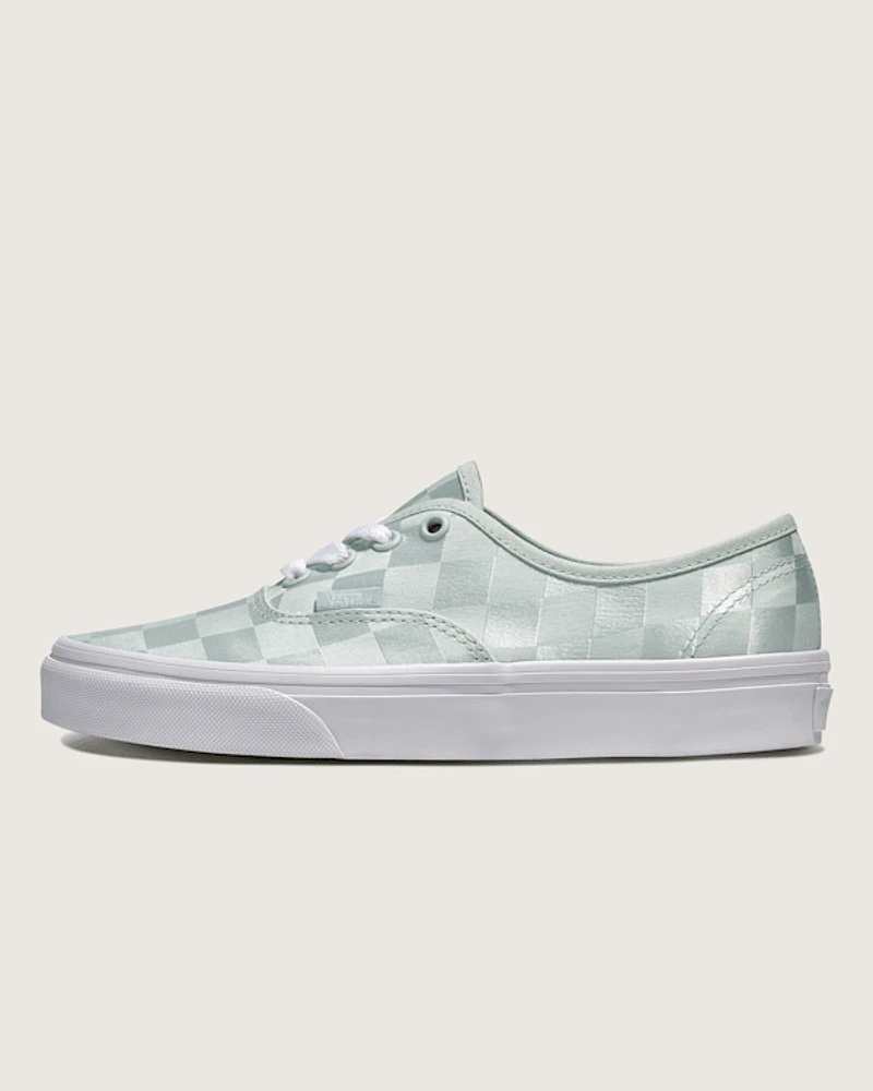 Authentic Checkerboard Satin Shoe