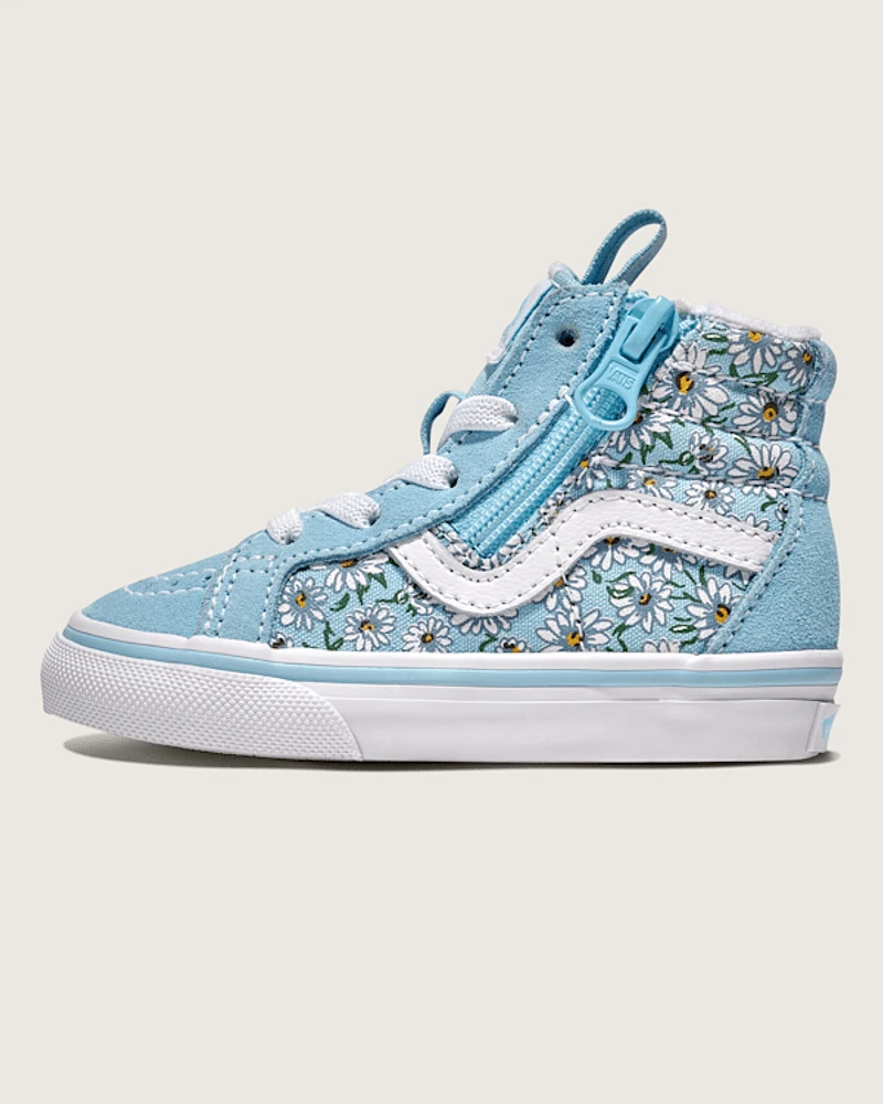 Toddler Sk8-Hi Reissue Side Zip Daisies Shoe