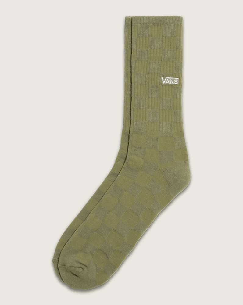 Checkerboard Crew Socks