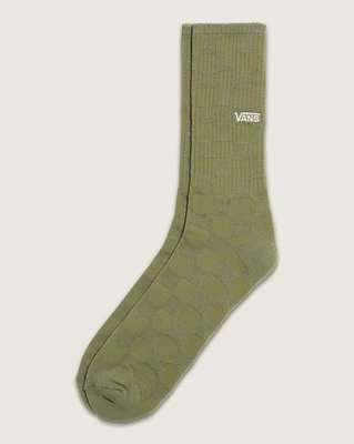 Checkerboard Crew Socks