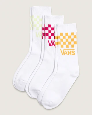 Classic Checkerboard Crew Socks
